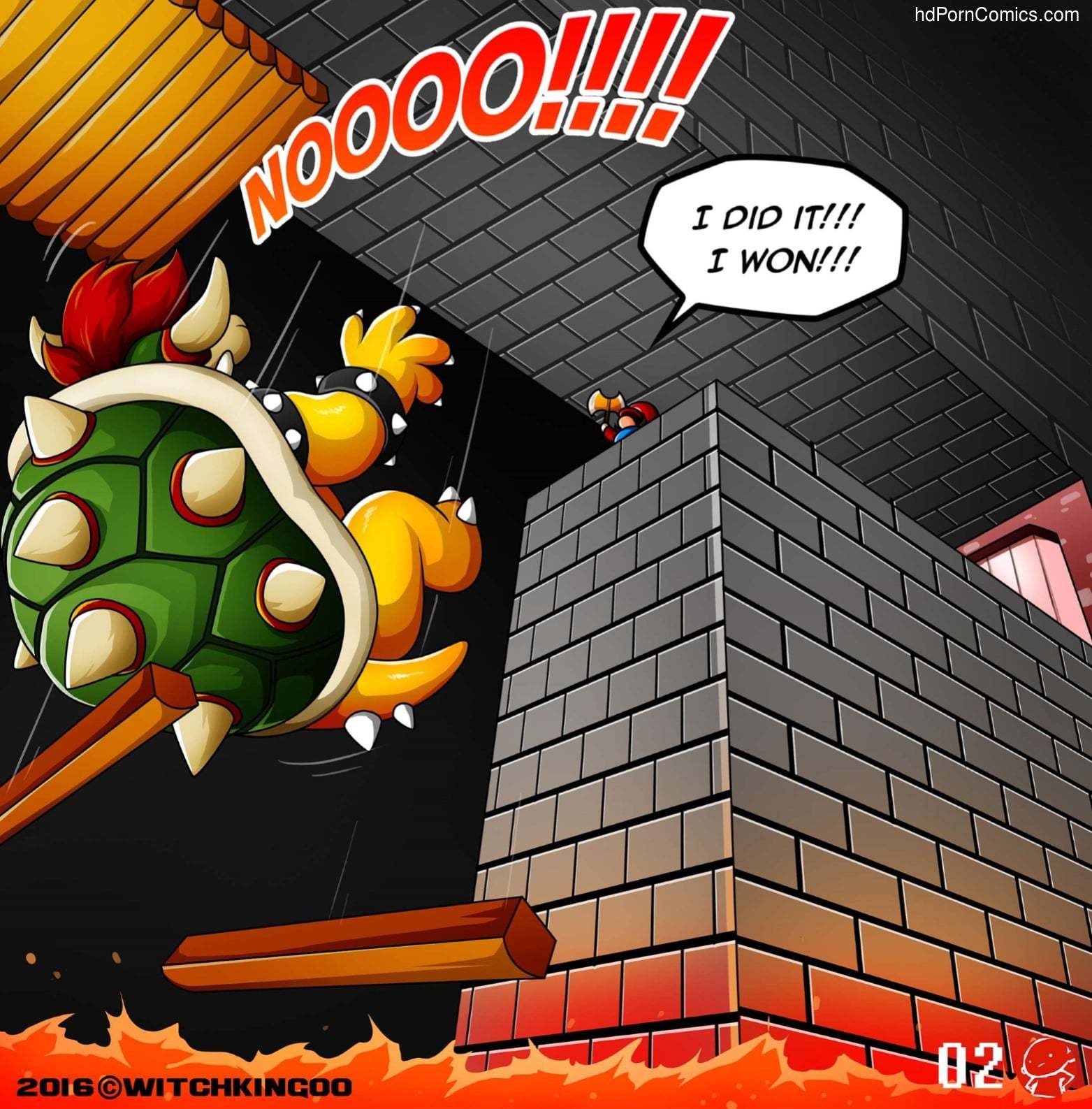 Princess Peach- Thank You Mario3 free sex comic